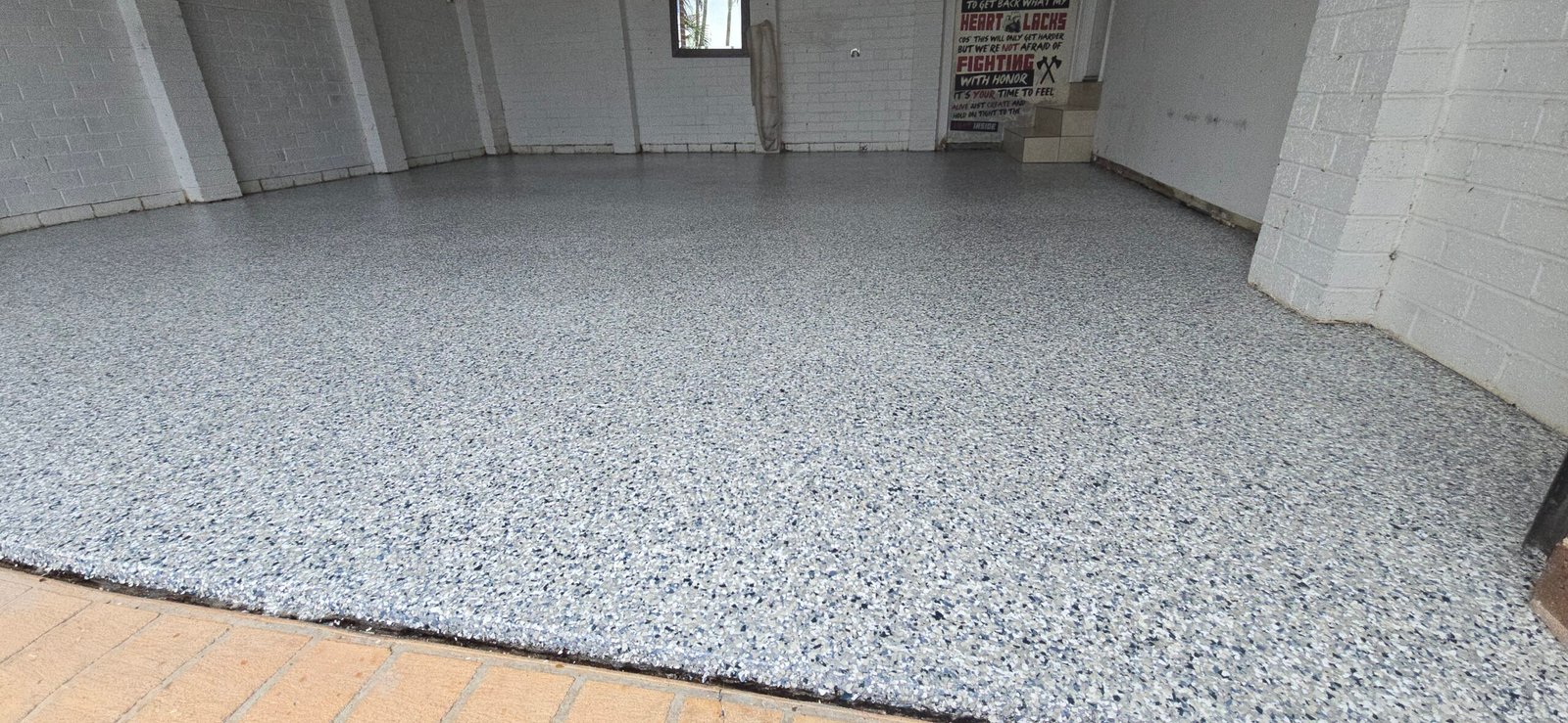 Garage epoxy flooring